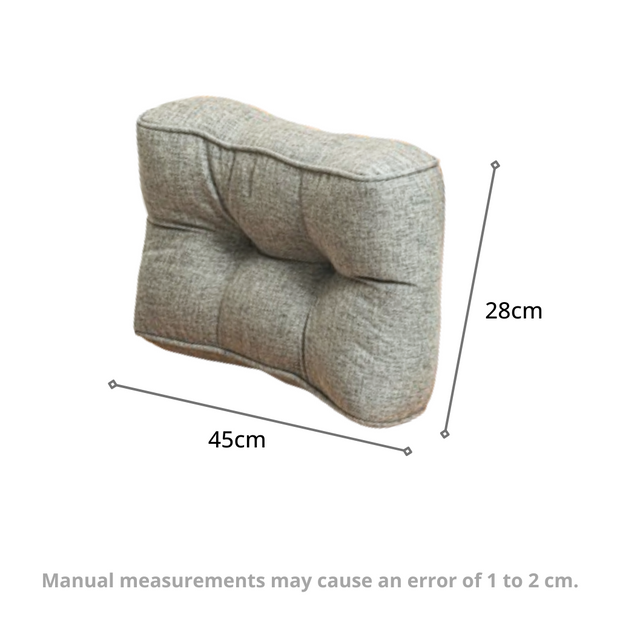 Back Support Pillow Seat Cushion 33 x 21cm