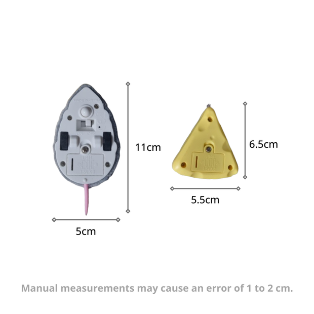 Remote Control Moving Mouse Toy for Cats