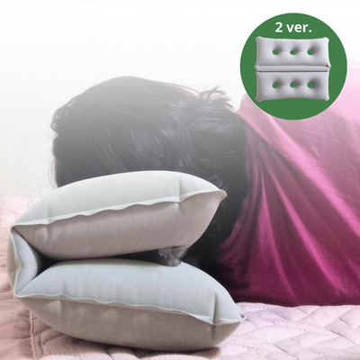 Comfortable camping air cushion pillow