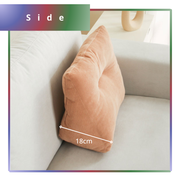 Corduroy Back Support Cushion 40 X 35 X 18 cm