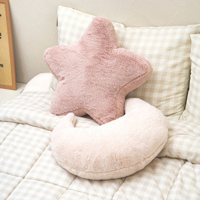 Bed Sofa Soft Star Moon Cushion 45 cm
