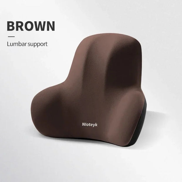Neck Pillow Waist Cushion Car Seat Car Assesories