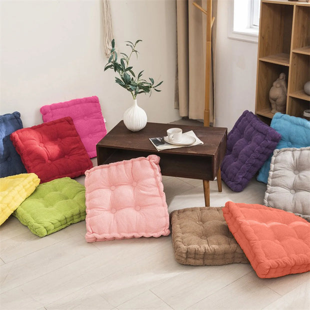 Office Chair Cushion Soft Sofa for Home Floor Decor Pillow