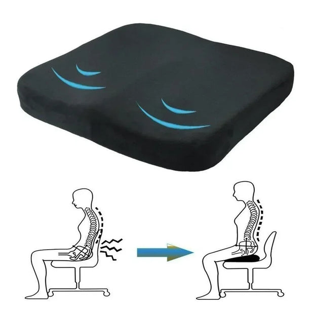 Back Pain Relief Comfort Office Chair Car Seat Cushion