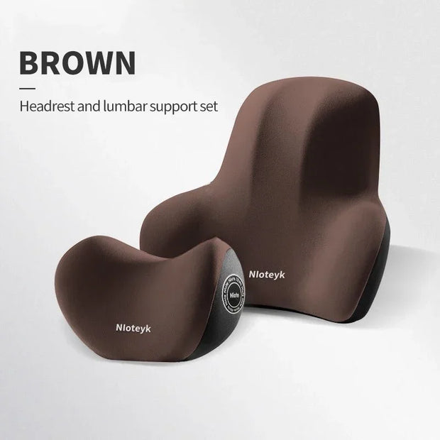 Neck Pillow Waist Cushion Car Seat Car Assesories