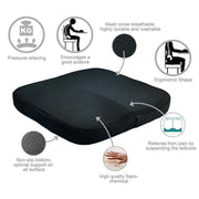Back Pain Relief Comfort Office Chair Car Seat Cushion