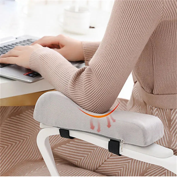 Memory Foam Chair Armrest Pads